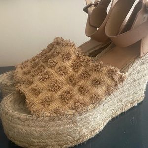 MARC FISHER ESPADRILLE WEDGE